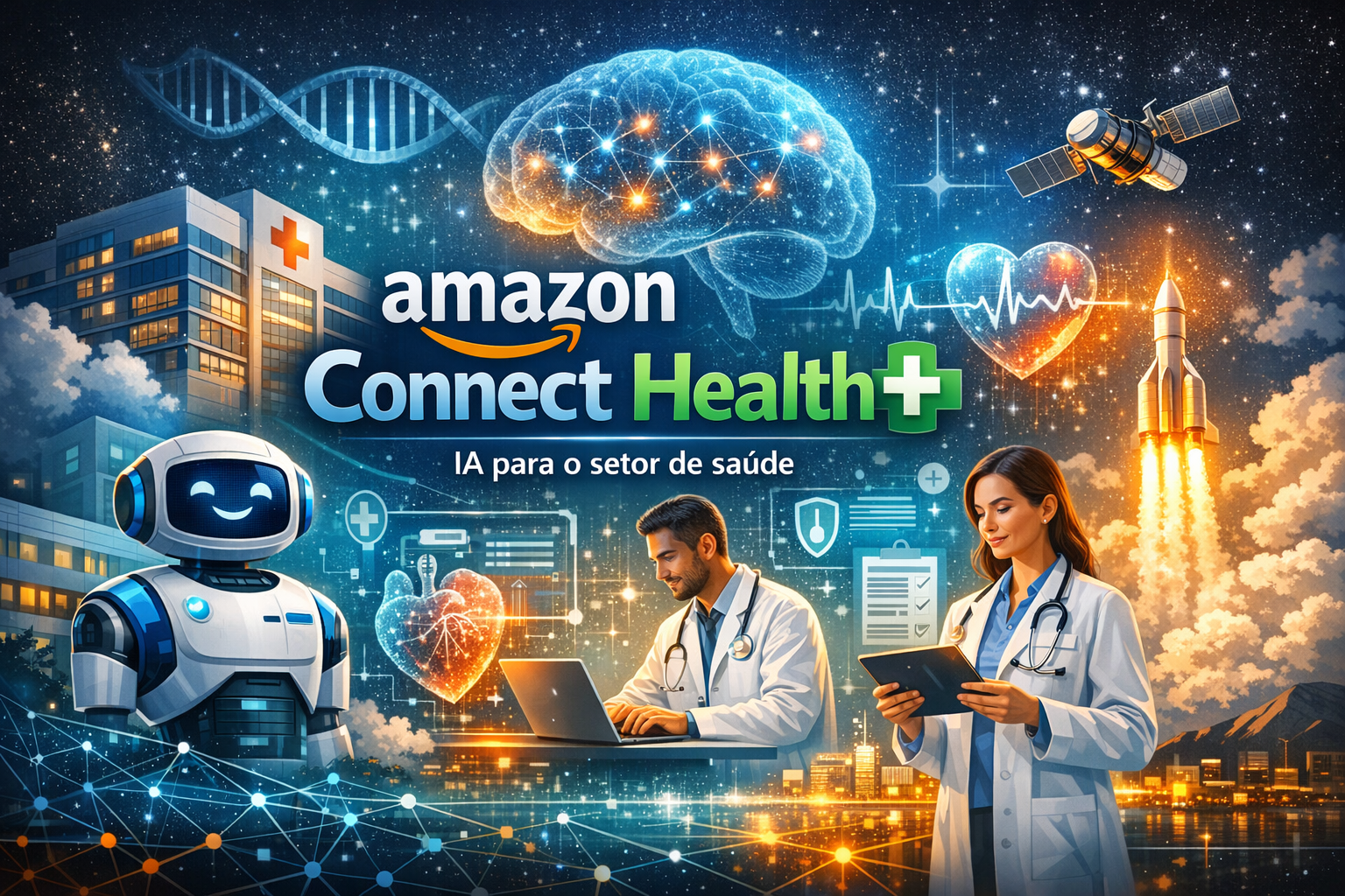 Amazon Connect Health — IA para o setor de saúde
