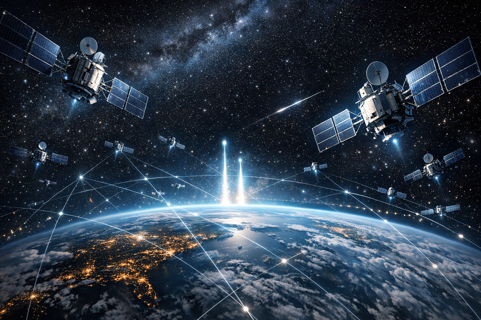 Na corrida entre Amazon e Starlink, o mercado de satélites entra em uma nova era