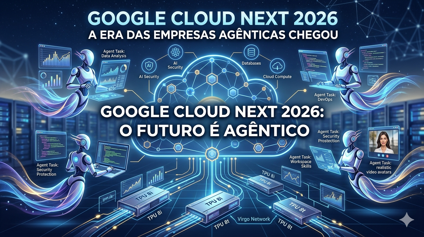 Google Cloud Next 2026: As Inovações Que Estão Redefinindo a Era da IA Agentic